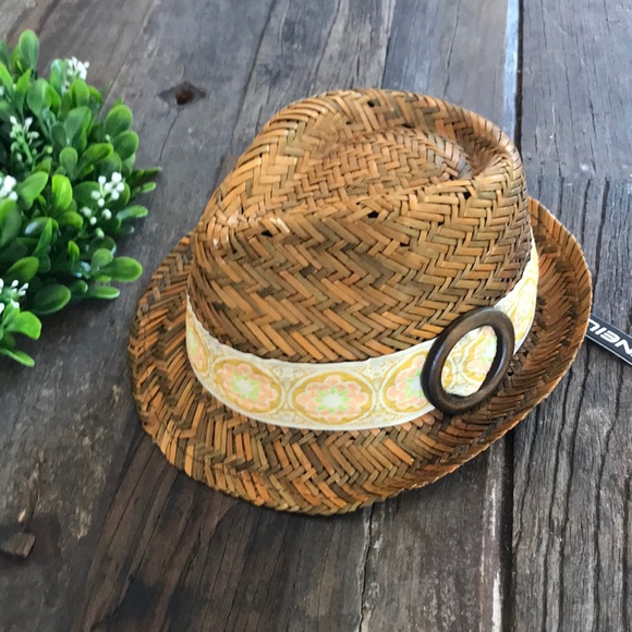 O’NEILL woven straw hat - NEW